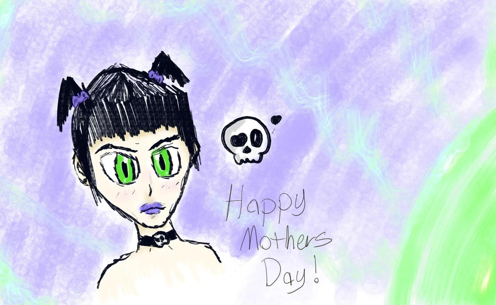 Happy Mothers Day Drawing by Popcorn245